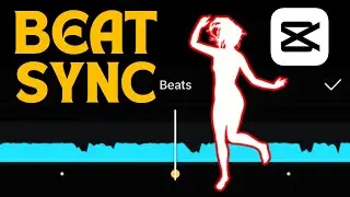 How To Easily Sync Beats From Audio To Video & Add Transitions/Effects | Capcut Mobile Tutorial