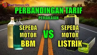 Perbandingan Tarif Pemakaian Motor Listrik dengan Motor BBM