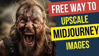 How to Upscale Midjourney Images for Free