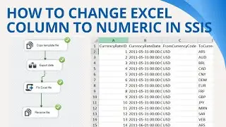 156 How to change excel column to numeric in ssis