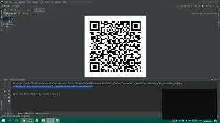 Расшифровываем QR-код изображение с помощью языка Python/ Как расшифровать QRCODE | PYTHON