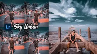 Tutorial edit foto ala selebgram filter Sky Urban | Free preset Lightroom tutorial
