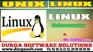 Unix/Linux tutorial ||  Shell programming by Shiva