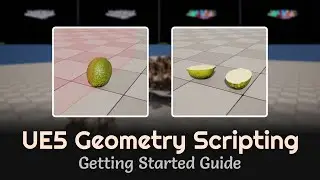 Getting Started with Unreal Engine 5 Geometry Scripting (Displacements, Nanite Baking, Collisions)