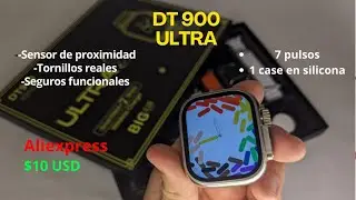 DT900 ultra, un smartwatch gama baja que aparece premium