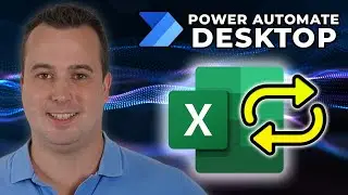 How to loop through each row in Excel - Power Automate Desktop Tutorial