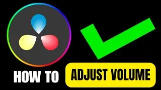 How To Adjust Volume in Davinci Resolve (2024)