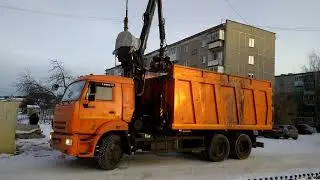 ломовоз камаз 53215