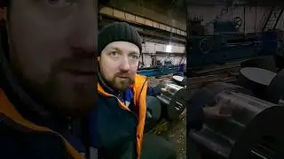 ДИП-500 в работе🔥/Токарная обработка на станке 1М65👍/Как выставить заготовку на токарном станке!?😉
