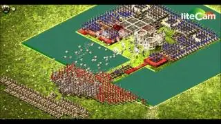 Defeating MOAT WOLF castle in 1 attack - Stronghold Kingdoms