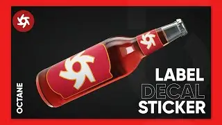 Stickers or Decals in Octane