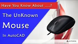 The Unknown Mouse in AutoCAD || AutoCAD LT ||