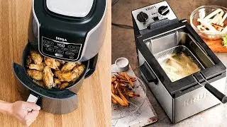 How to Use an Air Fryer and Deep Fryer