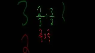 How to Divide Fractions | #shorts