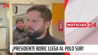 ¡Histórico!: Presidente Gabriel Boric llega al Polo Sur | 24 Horas TVN Chile