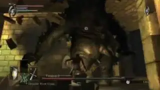 Demon's Souls Tutorial Boss Battle - Vanguard