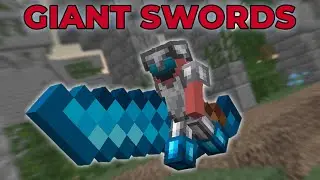 Playing Skywars with GIAGANTIC SWORDS
