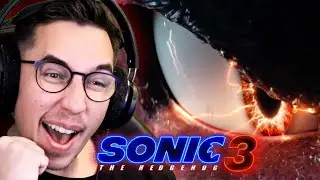 SONIC MOVIE 3 BREAKS THE INTERNET!! - LIVE REACTION!!