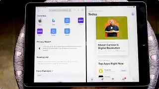 How To Split Screen Multitask On iPad 9th Generation!