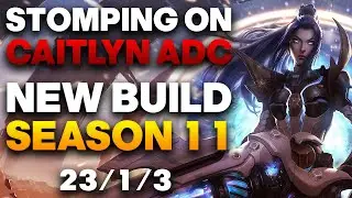 Vapora Dark Caitlyn ADC Gameplay - This Is How You Play Caitlyn In Season 11 | League of Legends
