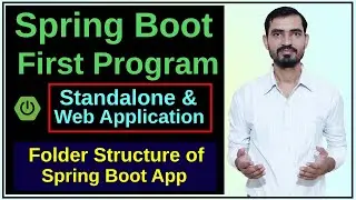 #4 Spring Boot First Program | Create Spring Boot Standalone & Web Application in Spring Tool Suite