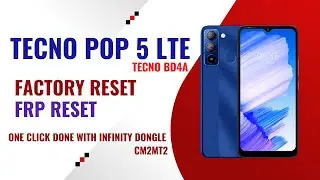 TECNO POP 5 LTE (BD4A) FRP BYPASS /factory reset / CM2 / Unlocktool /tecno pop frp bypass