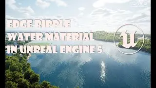 UNREAL ENGINE 5 water Material effect.