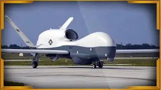 Самый большой беспилотник в мире - RQ-4 Global Hawk