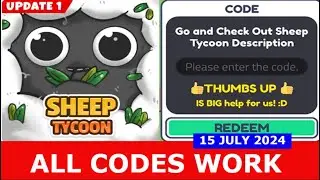 *ALL CODES WORK* [Update2] Sheep Tycoon 🐑ROBLOX | JULY 15, 2024