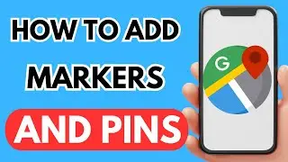 How to add markers and pins in google maps - FULL GUIDE - (2024)