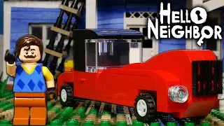 LEGO Самоделка - Машина Соседа / Анимация / Hello Neighbor Car MOC