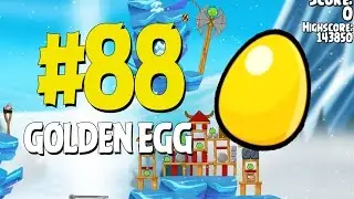 Angry Birds Seasons Ragnahog Golden Egg #88 Walkthrough