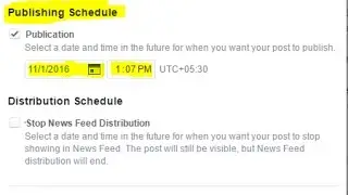 How to Schedule a Post on facebook | Schedule Posts for fb Pages