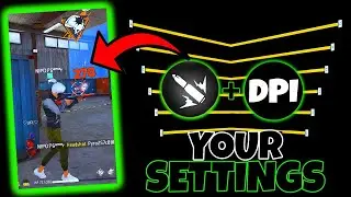 Your Setting SENSITIVITY, Custom HUD, DPI, Fire Button Size And Position 2024 🔥