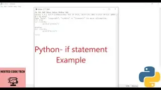 Python-if statement Example