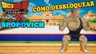 Dragon Ball Z: Budokai Tenkaichi 3 - ¿Cómo DESBLOQUEAR a SPOPOVICH?