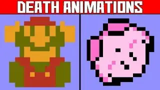 Classic Nintendo Video Game Deaths & Game Over Screens - Part 1 (Death Animations)