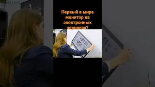 Первый в мире монитор на электронных чернилах?