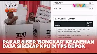 DUH! Pakar Siber Temukan Kejanggalan Data Sirekap KPU vs C1 di TPS Depok