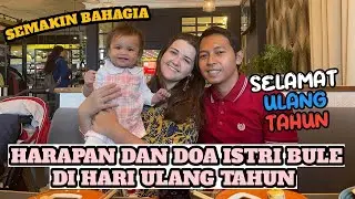 MERAYAKAN ULTAH ISTRI BULE DI RUSIA BERSAMA KELUARGA || MAYA HEBOH BANGET