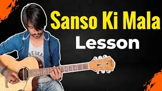 Sanso Ki Mala Guitar Tabs Lesson | Rahat Fateh Ali Khan