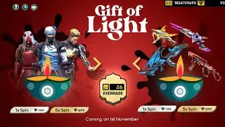 Gift Of Light Event | Zombie Samurai Bundle Return | Ob 42 Update Free Fire | Free Fire New Event