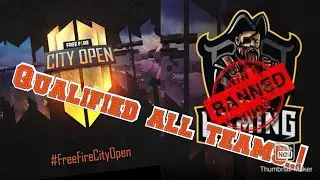 FFCO 2021 qualified all teams,@ Total gaming ban.