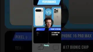 iPhone 15 Pro max Vs Pixel 9 Pro XL  #smartphone#tech  #phoneaccessories #mkbhd #google