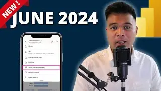 JUNE 2024 POWER BI UPDATE  // PBIR format, Visual Calculations, Show Visuals as Tables AND MORE
