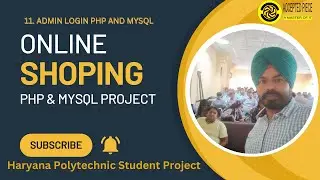 11. Admin Login in PHP and MySQL #phpprojectwithsourcecode #coding #phpprojectcenters