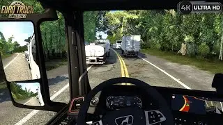 Extreme OVERTAKING and Racing between two Truck Drivers | ETS2 MULTIPLAYER 1.47