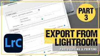 Exporting Photos from Lightroom | Lightroom Tutorial