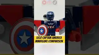 Which LEGO Captain America Minifigure is better? 