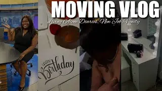 MOVING VLOG: Working in TV News, My First Week Living Alone, New Vanity, Plus MORE!